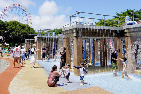 3種類の水遊びを楽しもう！ 国営ひたち海浜公園「水遊び広場」【常陸