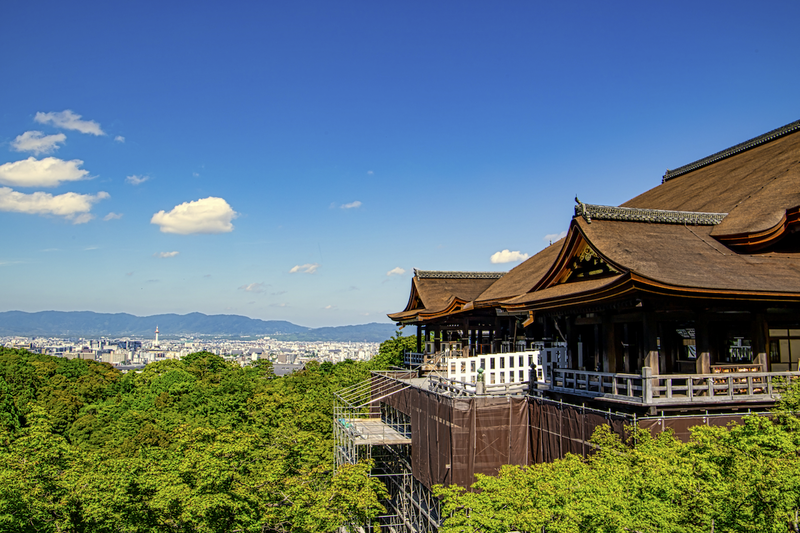 清水寺の舞台