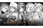 ホロライブEN -Myth-の5人をイメージしたAVIOTコラボイヤホンが登場 日本語・英語それぞれのボイスを収録