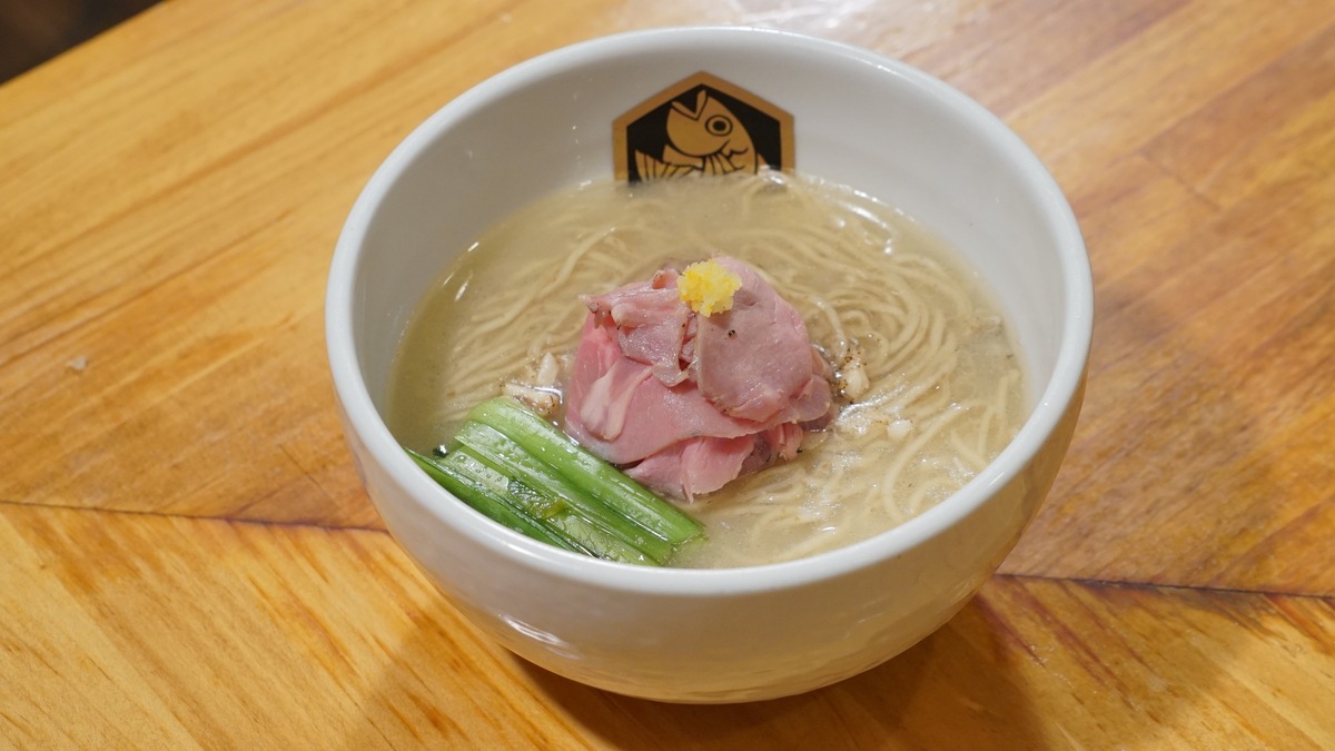 「麺魚」監修の「真鯛ラーメン」