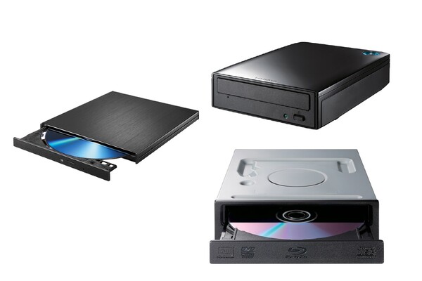 I-O DATA、付属ソフトをリニューアルした内蔵／外付けBDドライブの新