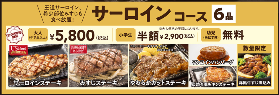 ステーキガストの肉の日