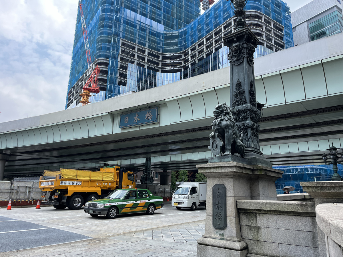 日本橋の「日本橋」という看板