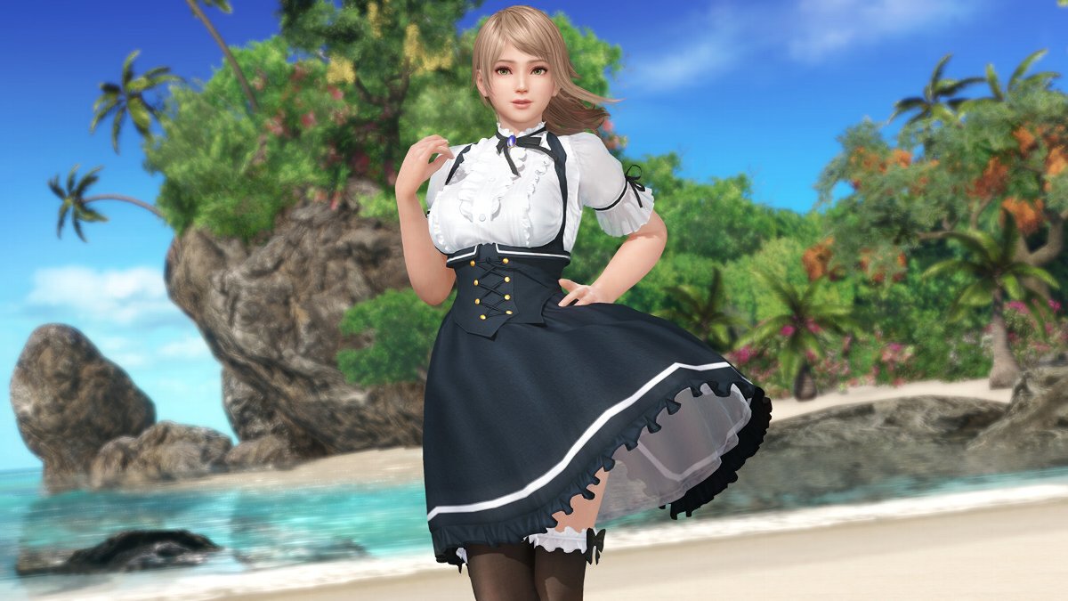 オーナーとサボりたい女神「メグ（CV：富田美憂さん）」が『DOAXVV』に新登場！