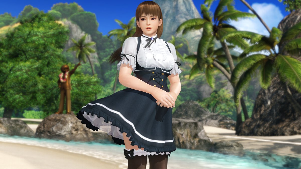 オーナーとサボりたい女神「メグ（CV：富田美憂さん）」が『DOAXVV』に新登場！