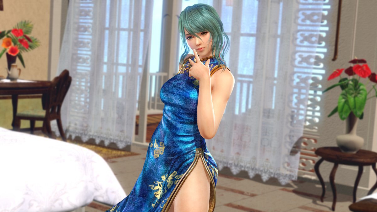 オーナーとサボりたい女神「メグ（CV：富田美憂さん）」が『DOAXVV』に新登場！