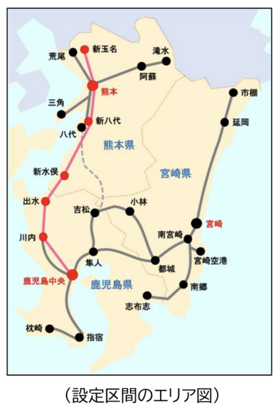 利用可能エリアの地図