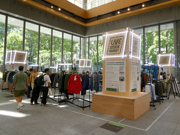 LIVE STOCK MARKET in MARUNOUCHI 2024