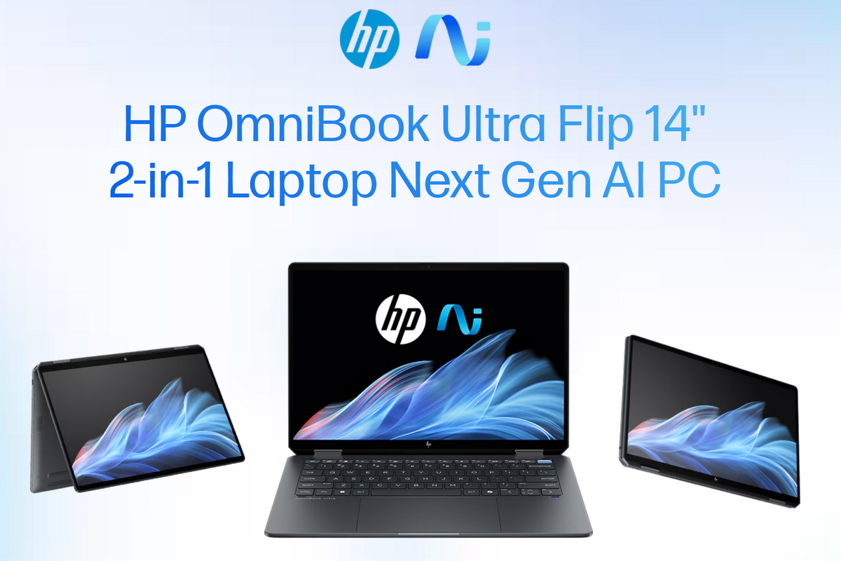 HPが「CoreUltra2」搭載2in1ノート「HP OmniBook Ultra Flip 14」発売!