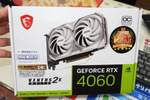 そういえば未発売だった“白い”RTX 4060 VENTUS 2X