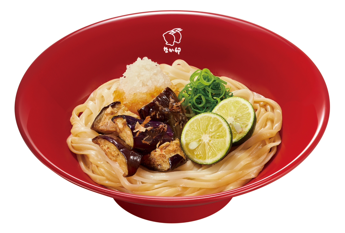 茄子すだちおろしうどん