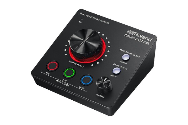 Roland BRIDGE CAST ONE ゲーミングミキサー ローランド ローランド、配信用とモニター用で独立して音量調整できるゲーミング