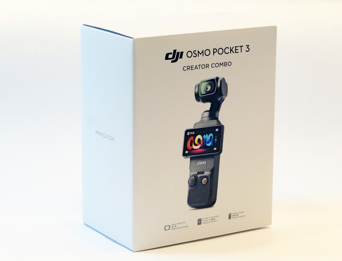 「Osmo Pocket 3」実機レビュー