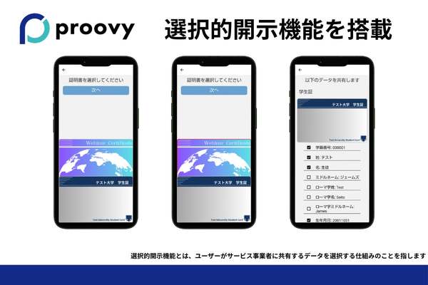 Recept、proovyで日本初うたう選択的開示データ共有機能を提供開始