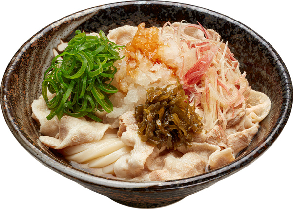 4種薬味豚しゃぶうどん（冷・温）