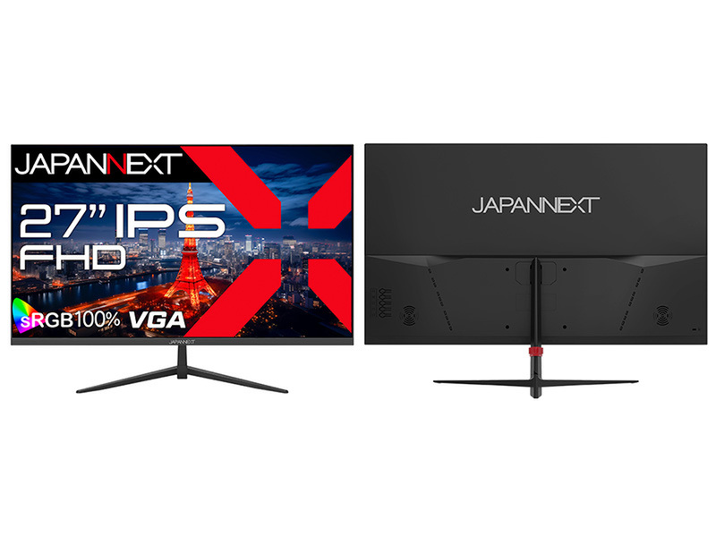 27インチ　モニター　フルHD ASCII.jp：JAPANNEXT、フルHD対応27インチIPS液晶モニターを発売、価格
