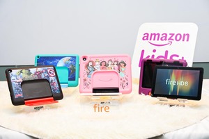 Amazon、Fire HD 8 キッズモデルとキッズプロを発売、ディズニーと初コラボのカバーも