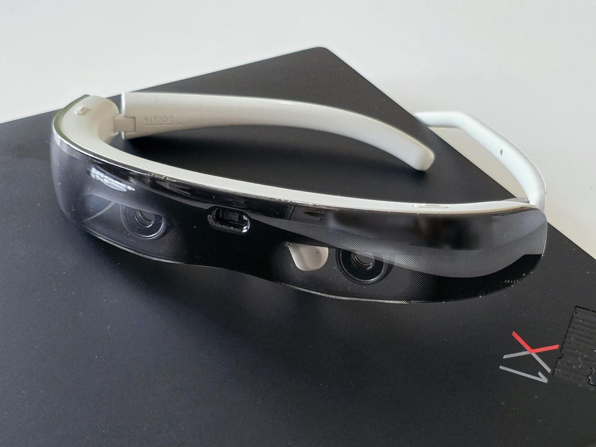 話題の自動ピント調節メガネ vixion 01 ホワイト 【公式通販】
