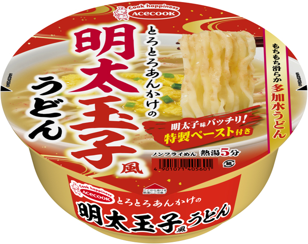 「とろとろあんかけの明太玉子風うどん」