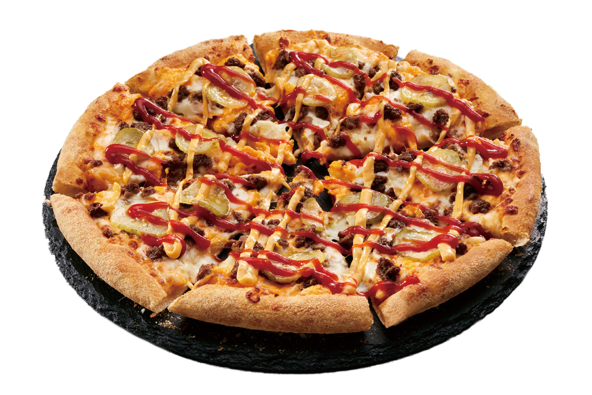 チーズバーガーピザ