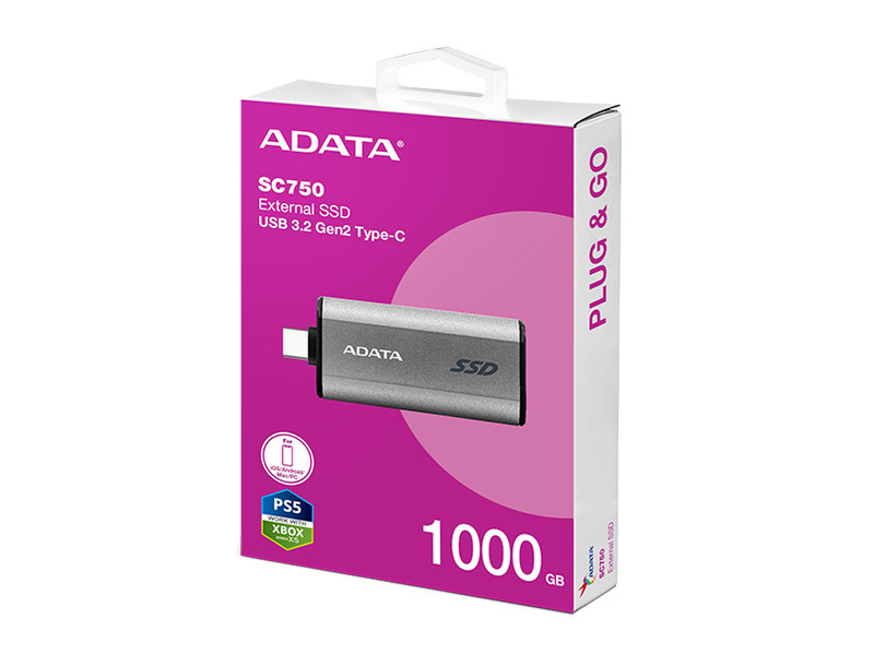 ASCII.jp：ADATA、超高速外部ストレージ「SC750」シリーズを発表