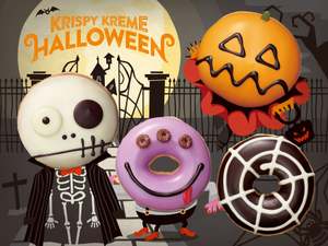 クリスピー・クリーム・ドーナツの新作、『KRISPY KREME HALLOWEEN』で楽しむダークでキュートなモンスターたちが登場！