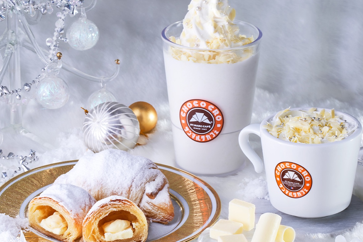 ASCII.jp：純白のチョコクロがかわいい♡ 雪景色のような限定スイーツ
