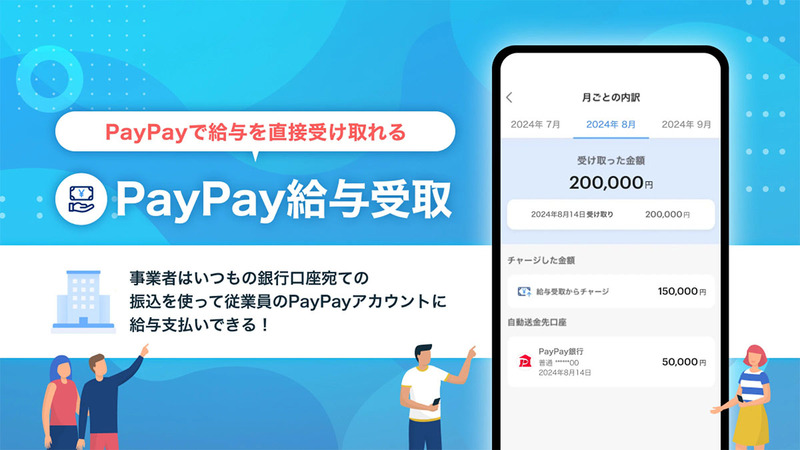 PayPay給与受取