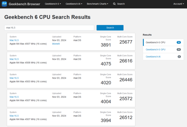 Geekbench