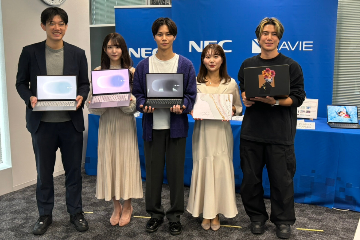 ASCII.jp：これぞZ世代を体現したノートPC！ NEC、エモいがテーマの