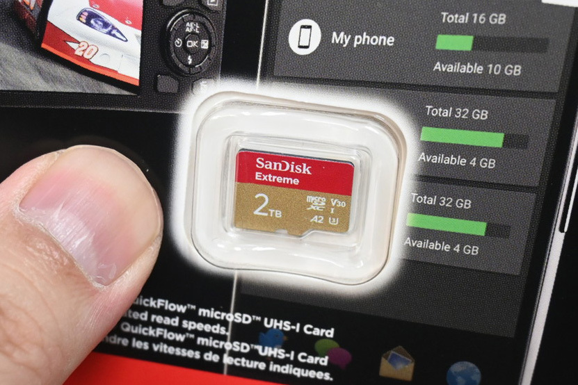 ASCII.jp：SanDiskの高性能microSDXCカードに規格最大容量の2TBモデルが！
