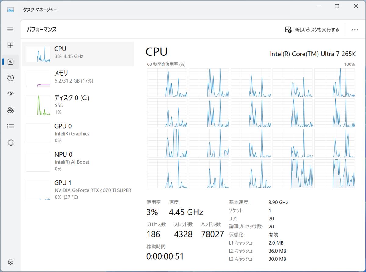 Core Ultra 7 265K＆RTX 4060搭載ゲーミングPC、空冷クーラーでも本当に大丈夫？