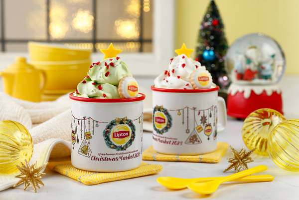 リプトン、横浜赤レンガ倉庫でクリスマスマーケットに初出店！限定