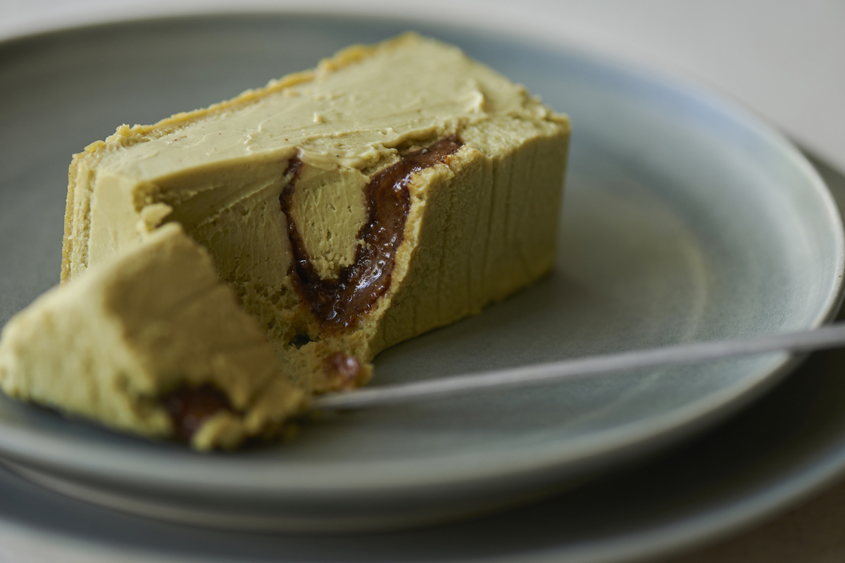 「Mr. CHEESECAKE」の「Mr. CHEESECAKE Praline Pistachio」