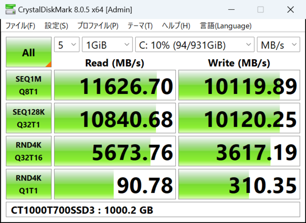 Core Ultra 7 265Kが最大87度！PL1を159Wに上げても空冷でゲーミングPCが安定動作