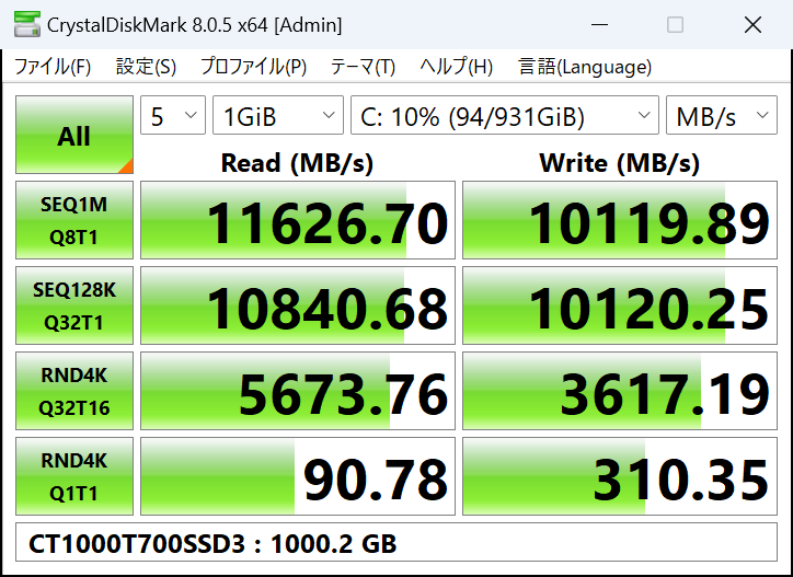 Core Ultra 7 265Kが最大87度！PL1を159Wに上げても空冷でゲーミングPCが安定動作