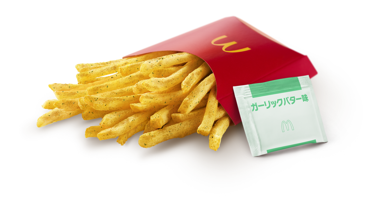 マクドナルド「シャカシャカポテト ガーリックバター味」