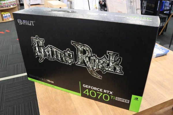 GeForce RTX 4070 Ti SUPER GameRock OmniBlack 16GB