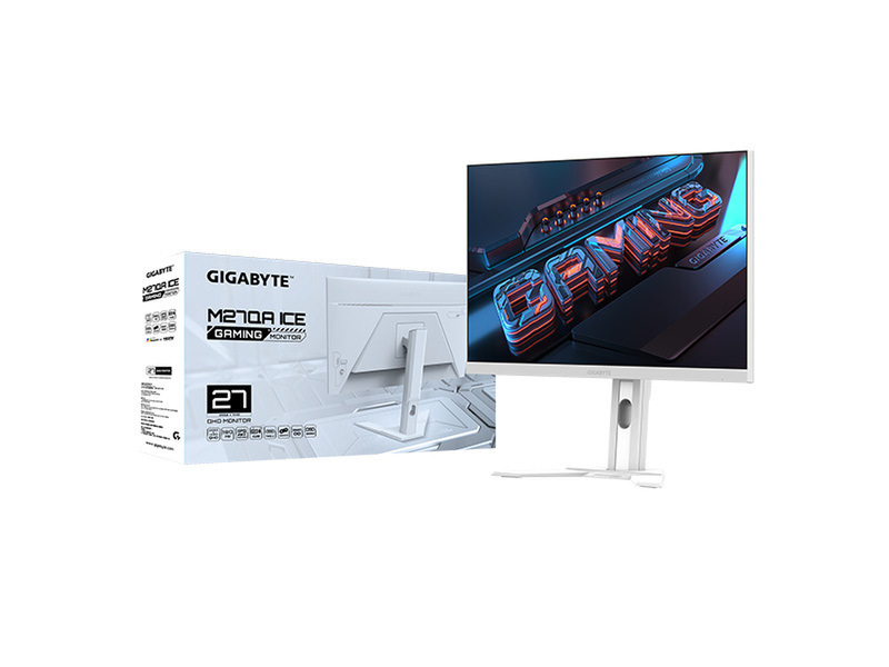 【美品】【ゲーミングモニター】GIGABYTE M27QA ICE 最終値下げ中 ASCII.jp：GIGABYTE、白いゲーミングディスプレイ「M27QA ICE」11月29