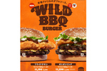 バーガーキング、本場アメリカ風Wソース使用の「ワイルドBBQバーガー」 フライドチキンとオニオンリングが選べるぜぇ