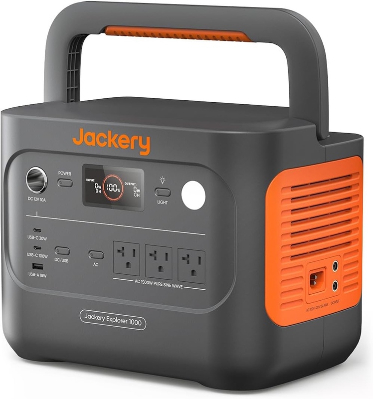 「Jackery ポータブル電源 1000 New 1070Wh」（画像をタップすると外部サイトに移動します）