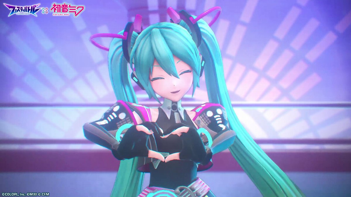 「初音ミク」のスペシャルライブが『フェスティバトル』で本日21時よりいよいよ開催！