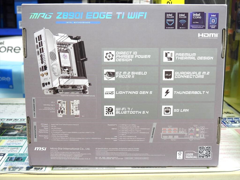 MPG Z890I EDGE TI WIFI