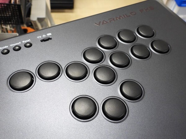 FK2 Black Leverless Arcade Controller for Fighting Games