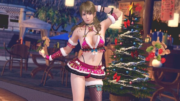 セクシーなビキニサンタ水着「メリクリ☆スターライト」が『DOAXVV』に登場