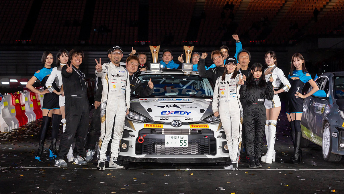 ASCII.jp：梅本まどか、ラリージャパン3年連続表彰台！ 豊田スタジアム