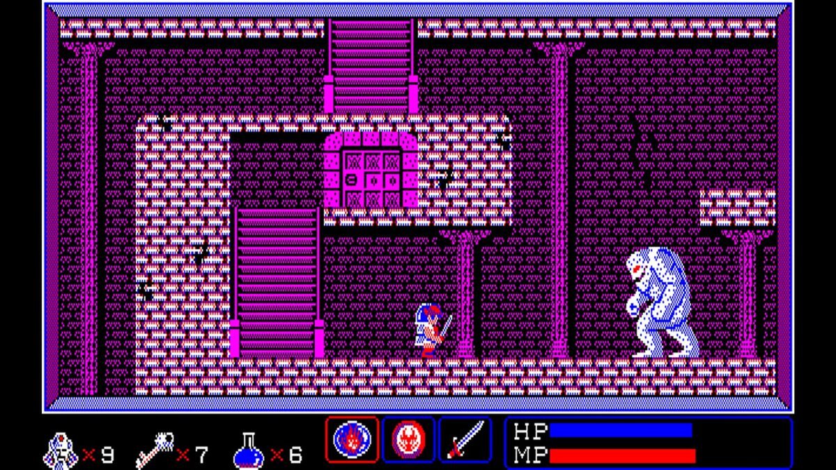 クリスタルソフトの『バビロン』（PC-8801mkIISR）がSwtich向け「EGGコンソール」で本日リリース！