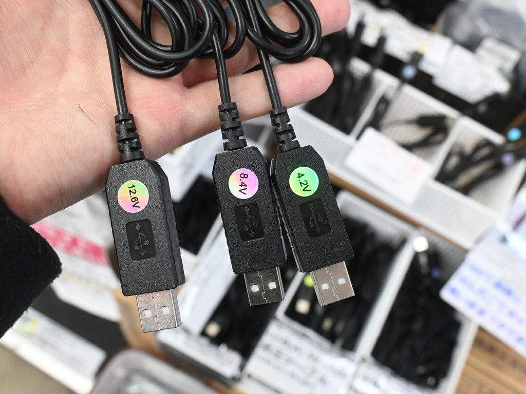 USB-DCケーブル