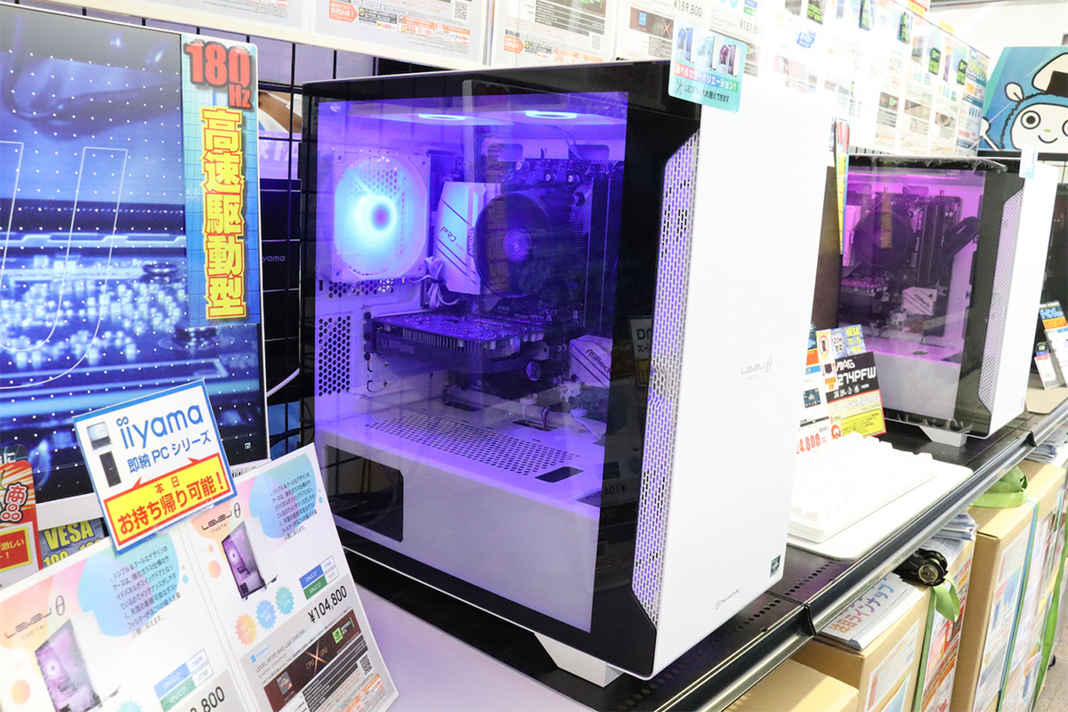 いちぢく様　オーダーパソコン iiyama PC LEVEL-M58M-LC265F-UKX-ZETA DIVISION [RGB Build