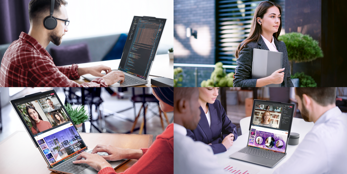 Lenovoが世界初の画面伸縮ノート「ThinkBook Plus Gen 6 Rollable」発表
